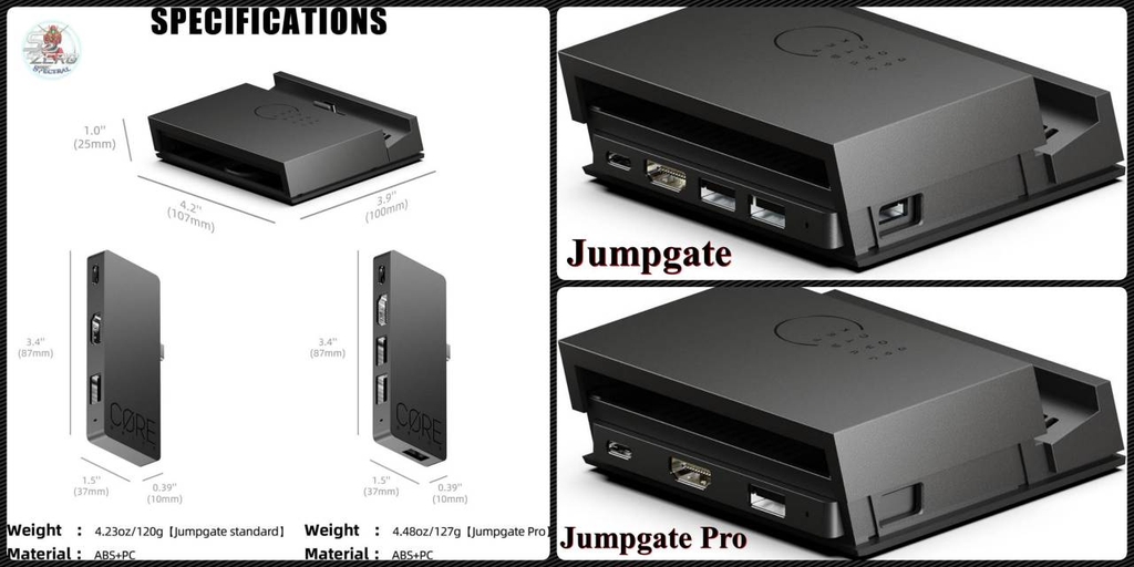 Dock xuất hình Savage Raven Skull & Co Jumpgate cho Nintendo Switch 2, Handheld gaming
