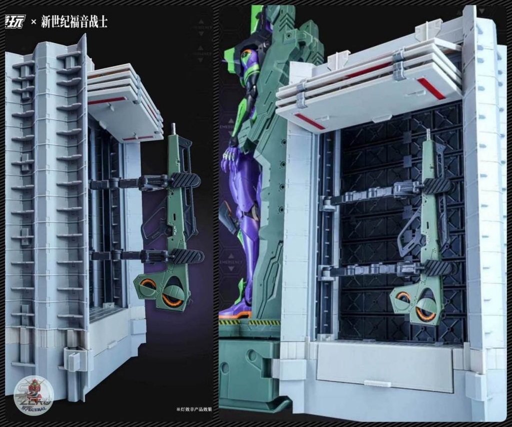 Mô hình lắp ráp Tron Creative Evangelion EVA-01 & 06 Metal Frame Alloy Movable