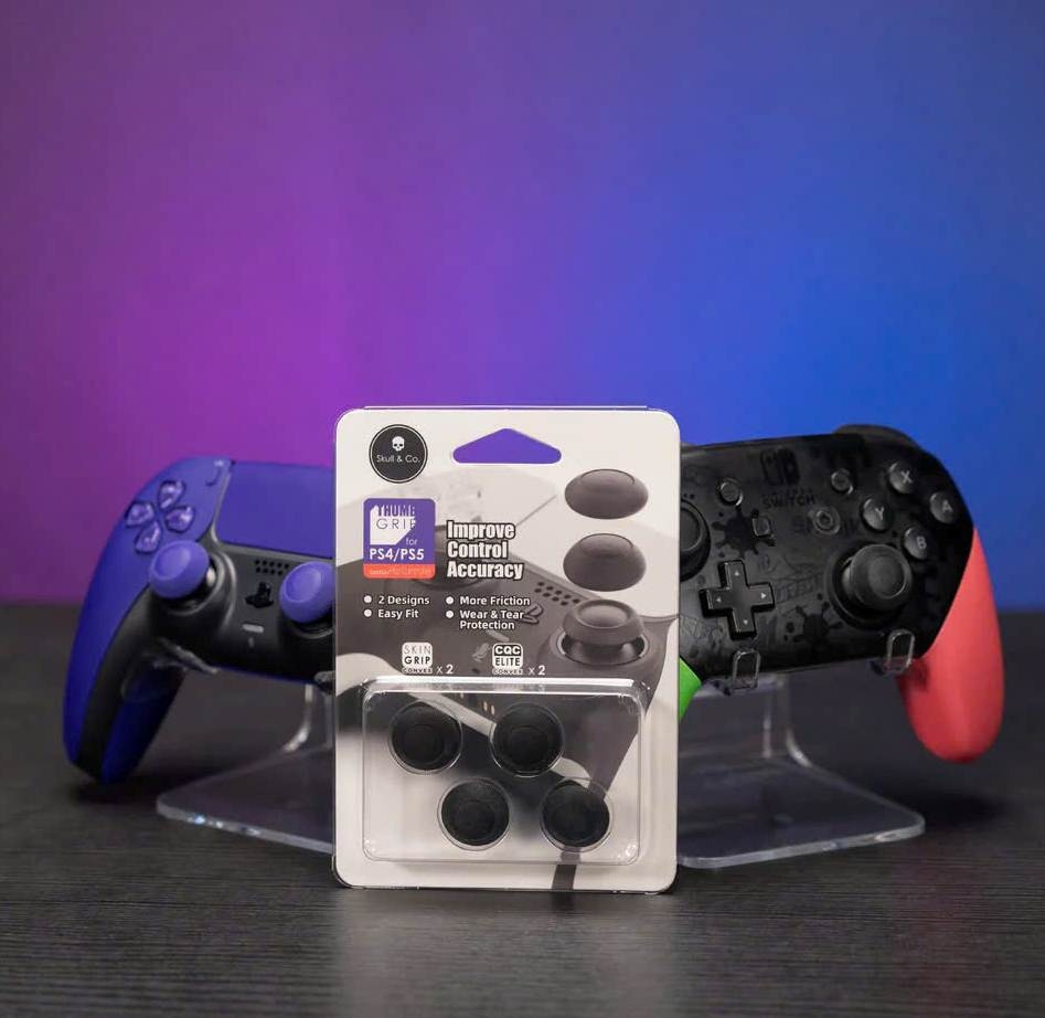 Bộ núm Cover analog Convex Thumb Grip cho Nintendo Switch 2 PS4 PS5 XBox - Skull & Co
