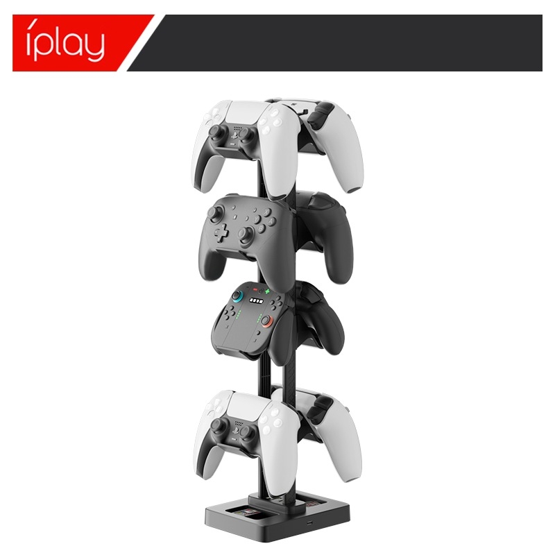 Giá đỡ tay cầm Iplay Gamepad Storage Stand *8 kèm sạc Charging *3 HBS-2846