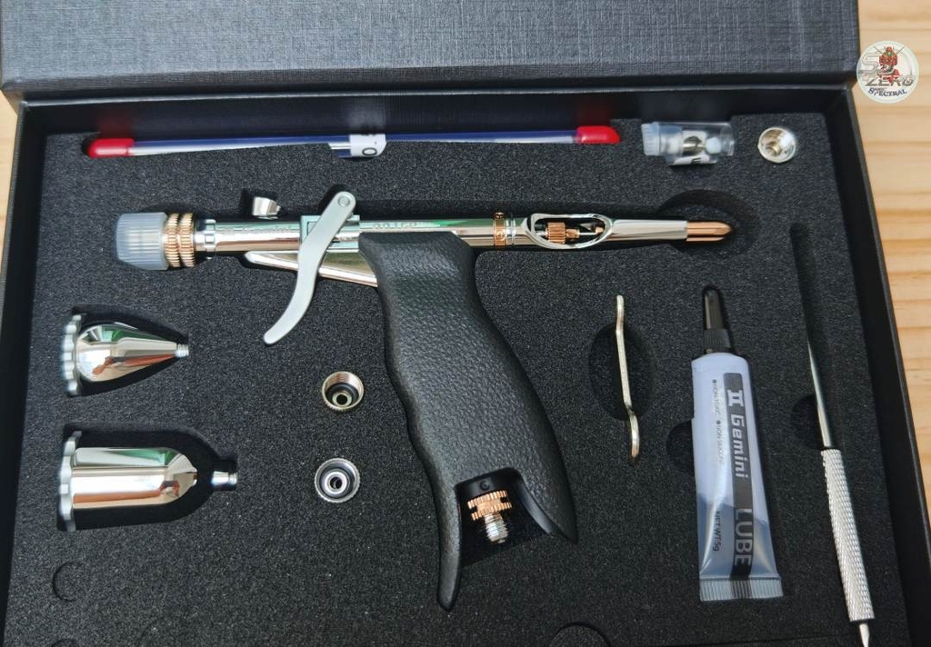 Bút sơn Airbrush Gemini Gem-001GP 0.5mm trigger fan-shaped spray pen