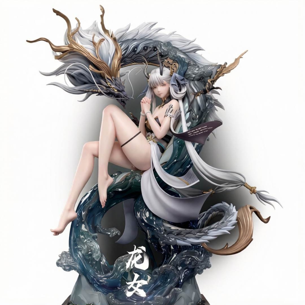 Mô hình Figure 1/6 Cô gái rồng Jinhsi Wuthering Waves Game (30cm) - Thend ANnA