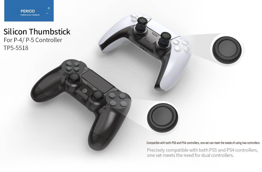 Bộ núm Cover analog Thumb Grip cho PS4 PS5 XBox