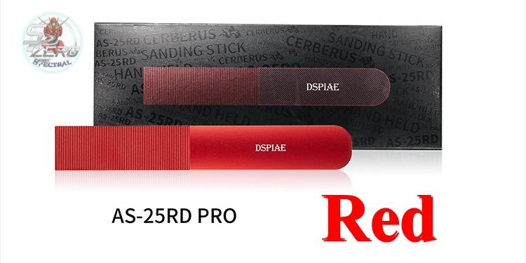 File dũa nhám DSPIAE AS25 PRO CERBERUS Aluminum Alloy Grip Double-Sided Sanding Plate