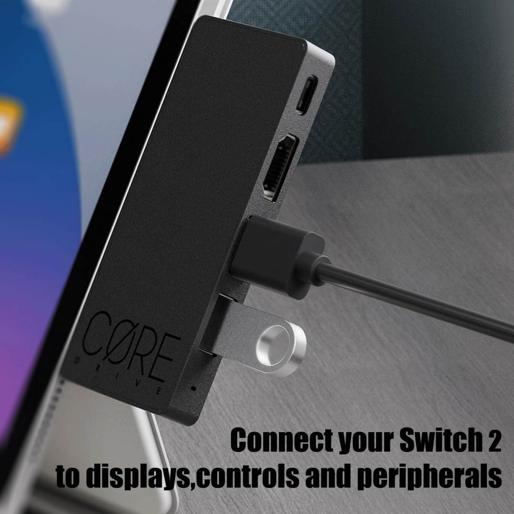 Dock xuất hình Savage Raven Skull & Co Jumpgate cho Nintendo Switch 2, Handheld gaming