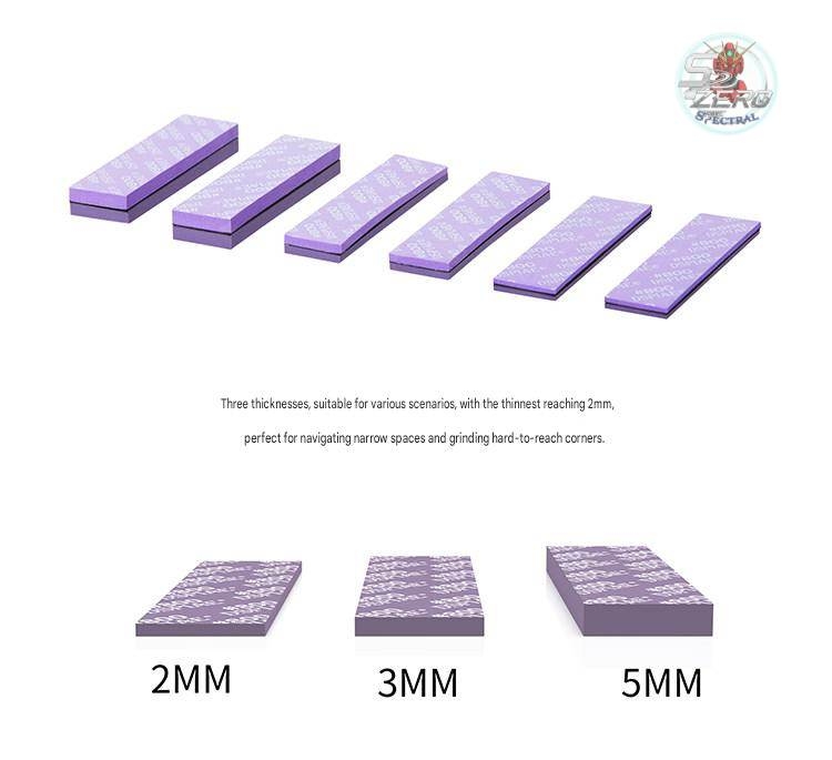 Bộ nhám xốp dính cắt sẵn kèm hộp DSPIAE Sponge Sanding Paper Set (30 Pieces, SS Coarse/Fine)