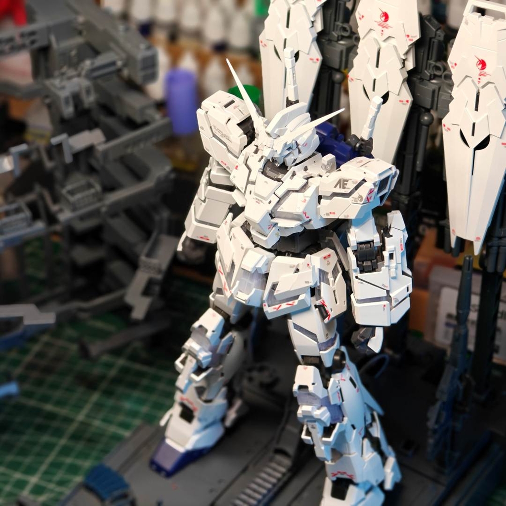 Mô Hình Lắp Ráp Mgex Full Armor Unicorn FA 9903 Tiger Model (+decal nước)