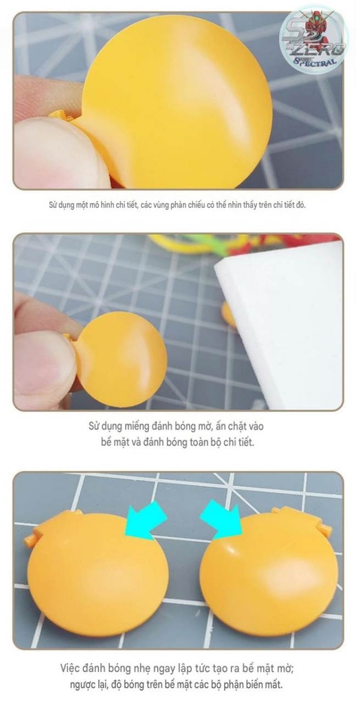 Dụng cụ USTAR nhám mài mịn Flat Matting Polishing Grinding Block Spray-Free UA90007