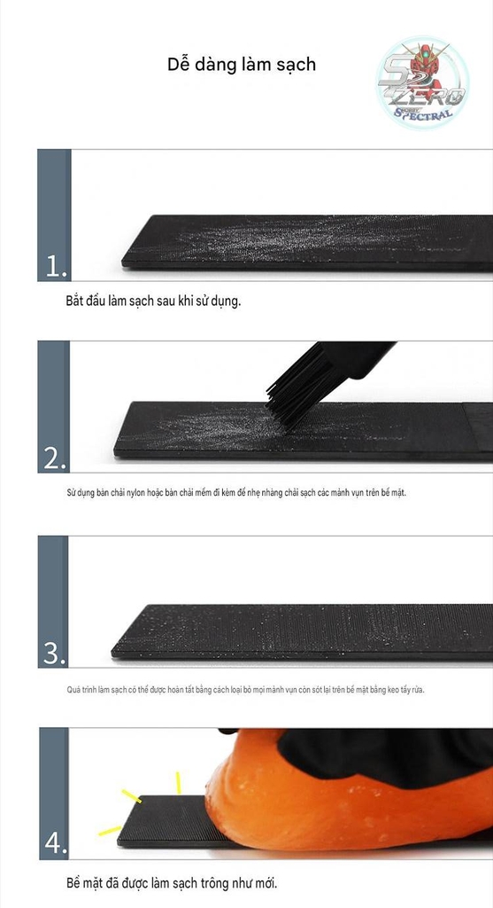 Dụng cụ Dspiae nhám dũa mô hình cao cấp siêu mịn Dspiae AT-F01 Leviathan Grinding Ceramic