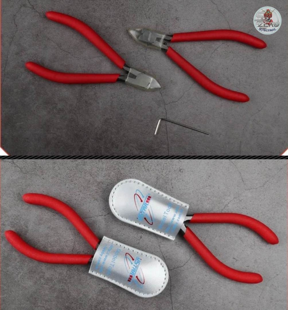 Kìm cong 1 lưỡi mỏng 45 độ USTAR UA91590 Cutter Single Edge Curved Pliers