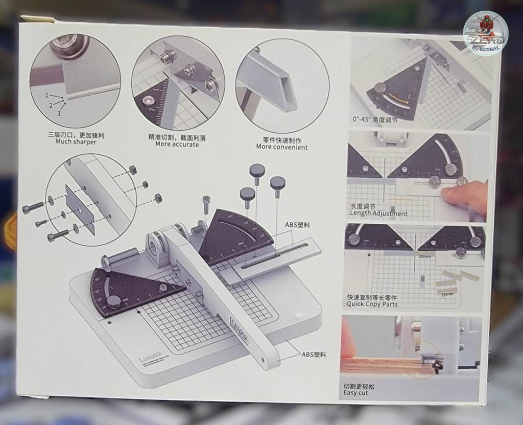 Bàn cắt plate cắt góc Angle Miter Cutter Labor-saving guillotine blade - LIANG