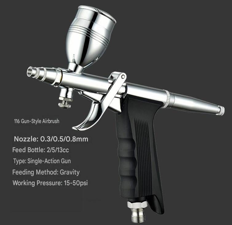 Bút sơn Airbrush PJR-116B 0.5mm paint spray gun