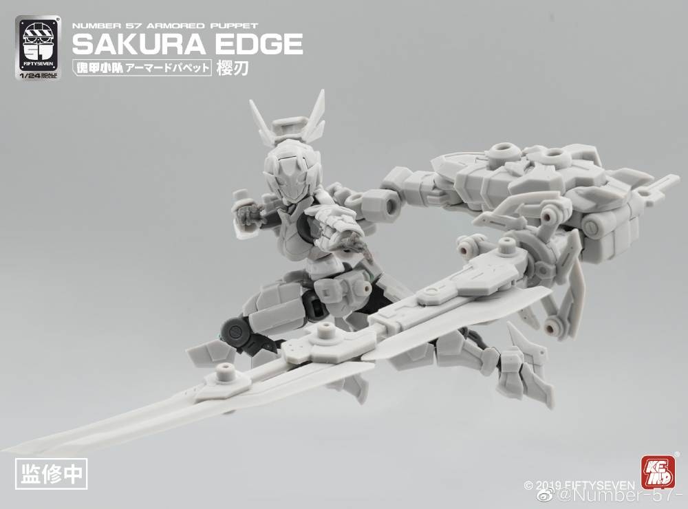 Mô hình lắp ráp FIFTY SEVEN 57 Armored Puppet Sakura Edge 1/24