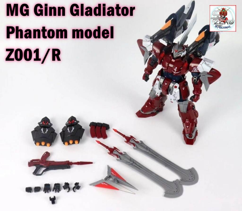 Mô hình lắp ráp MG 1/100 Mobile Ginn Gladiator Miguel Ayman Custom - Phantom Model