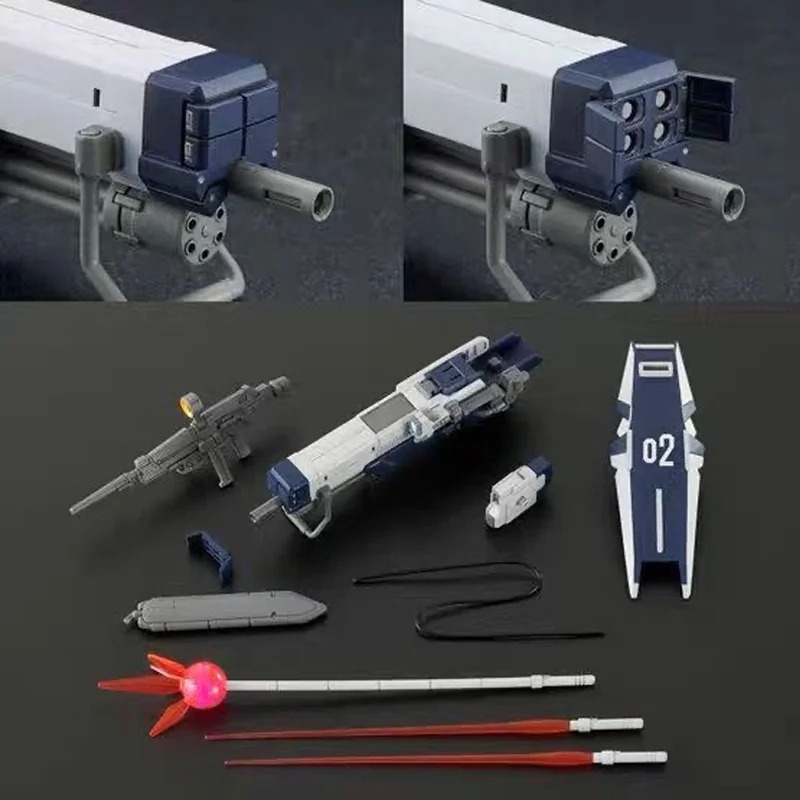 Mô hình lắp ráp HG 1/144 Pale Rider Cavalry RX-80PR-2 Galaxy Seiko Model