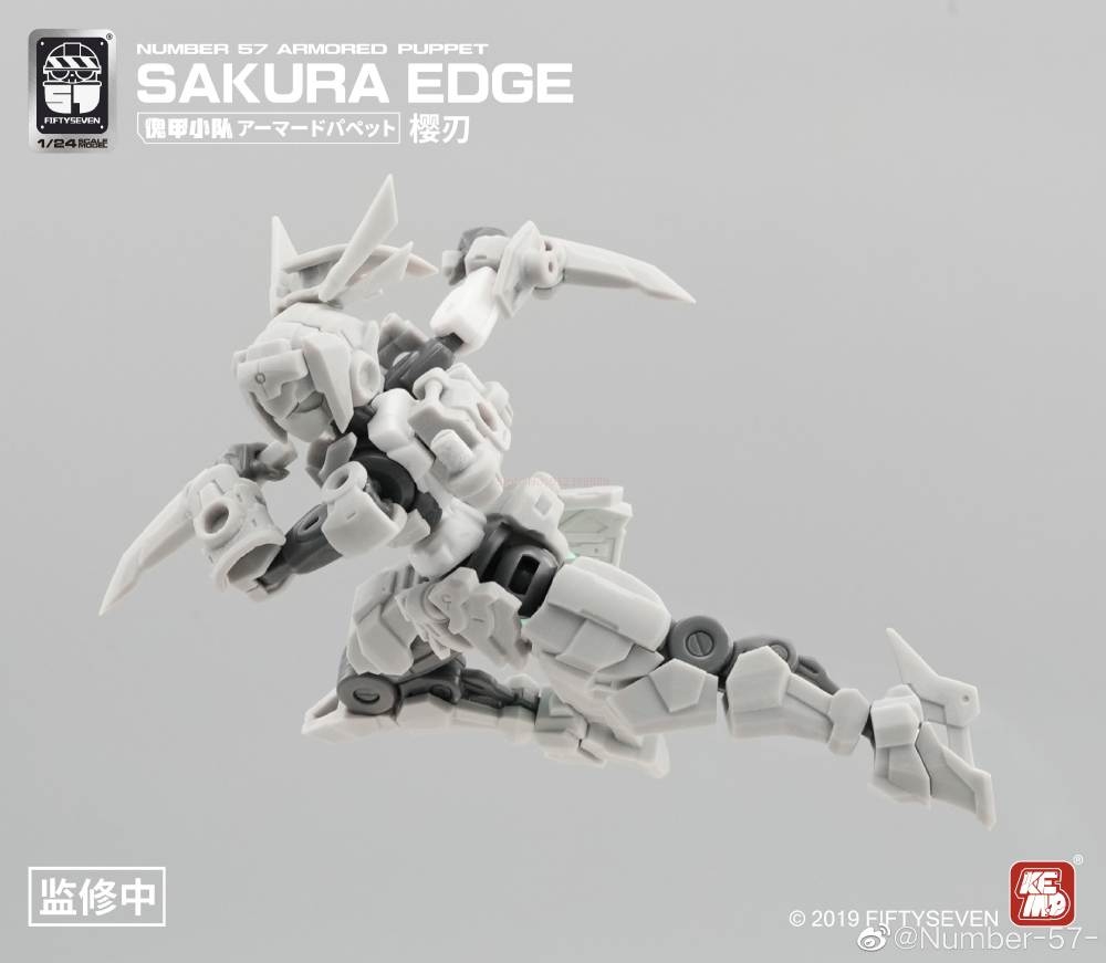 Mô hình lắp ráp FIFTY SEVEN 57 Armored Puppet Sakura Edge 1/24
