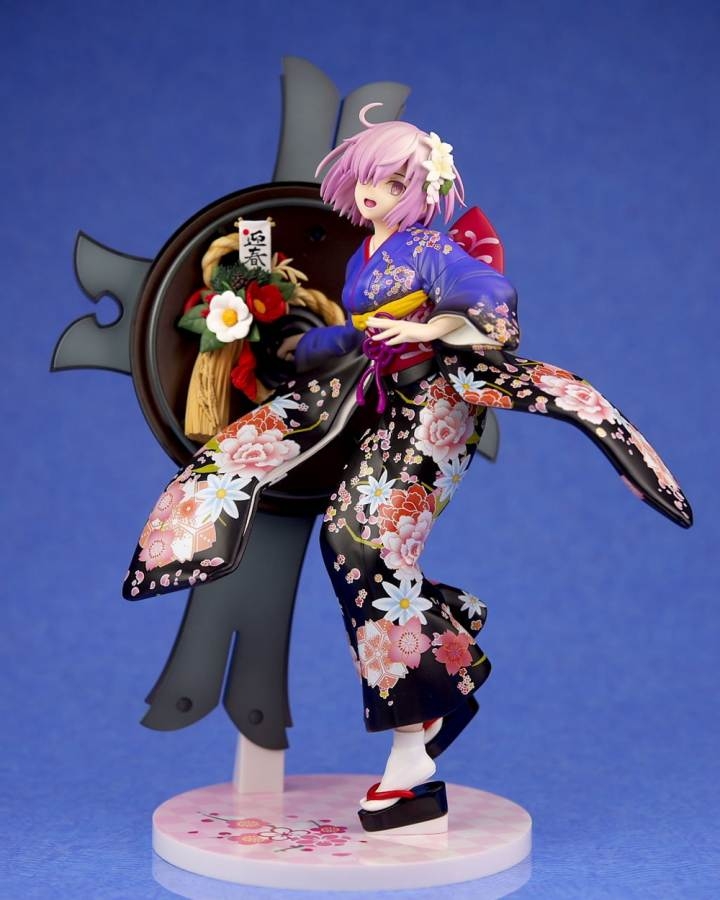 Mô hình nhựa Figure 1/7 Shielder Mash Kyrielight Kimono 27cm FGO Fate Grand Order