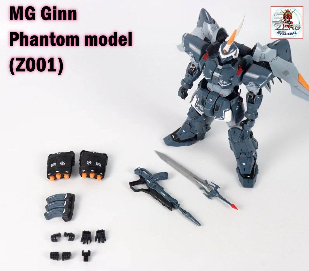 Mô hình lắp ráp MG 1/100 Mobile Ginn Gladiator Miguel Ayman Custom - Phantom Model