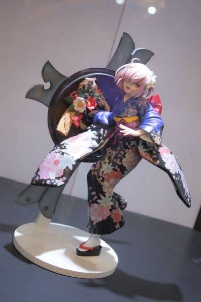 Mô hình nhựa Figure 1/7 Shielder Mash Kyrielight Kimono 27cm FGO Fate Grand Order