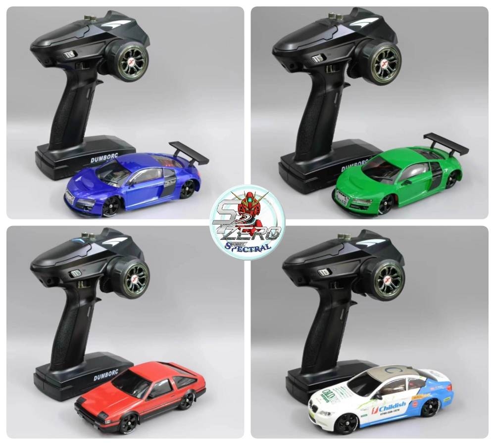 Ô tô điều khiển RC Car Drift 1:28 Mini-Q8 v2 4WD AWD metal shell remote control model racing - newbie