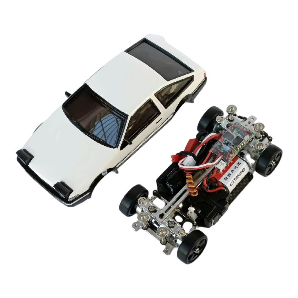 Ô tô điều khiển RC Car Drift 1:28 Mini-Q8 v2 4WD AWD metal shell remote control model racing - newbie