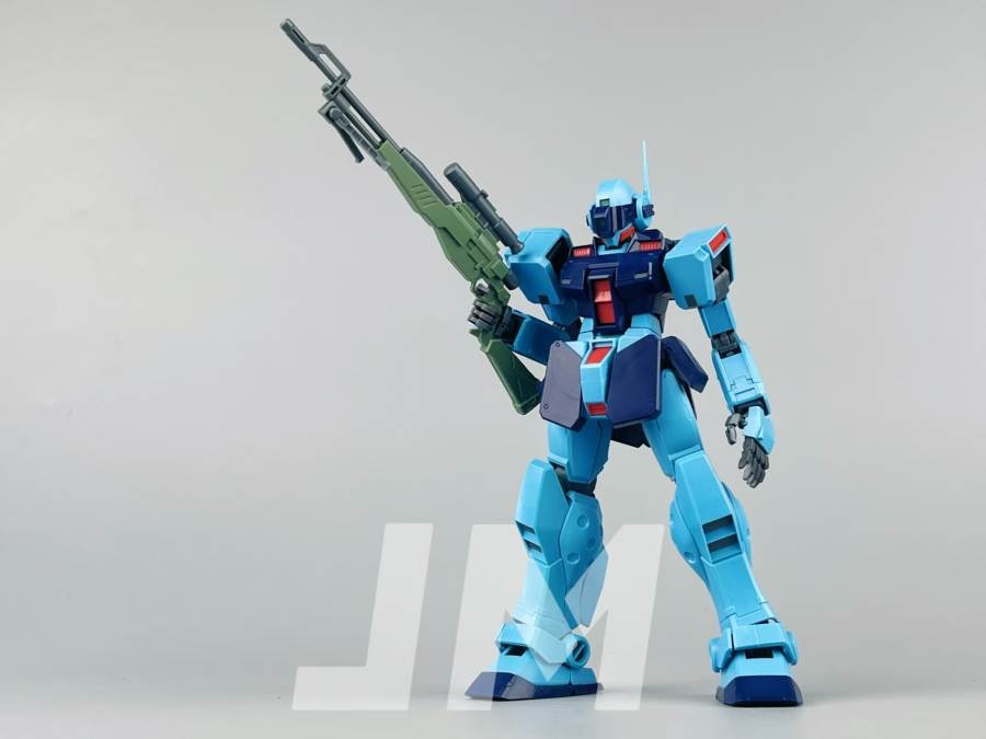 Mô hình lắp ráp MG 1/100 GM Sniper 2 RGM-79SP (metal frame) Iron Hawks model