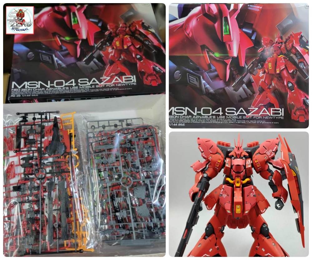 Mô hình lắp ráp RG 1/144 Sazabi - STAR model