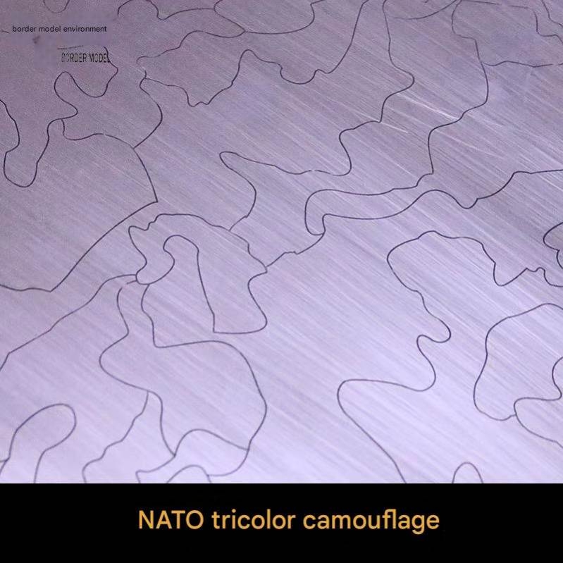 Bảng Camo Mask Cutting Mat 200x270mm (304 stainless steel) - BD0013 Border tool