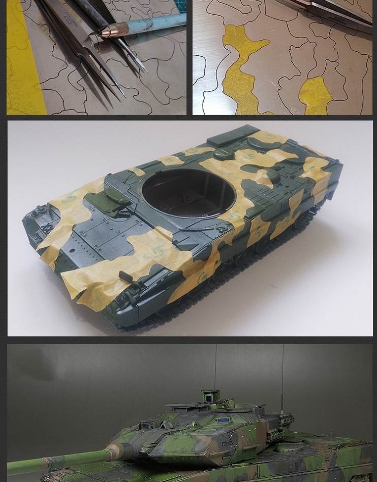 Bảng Camo Mask Cutting Mat 200x270mm (304 stainless steel) - BD0013 Border tool