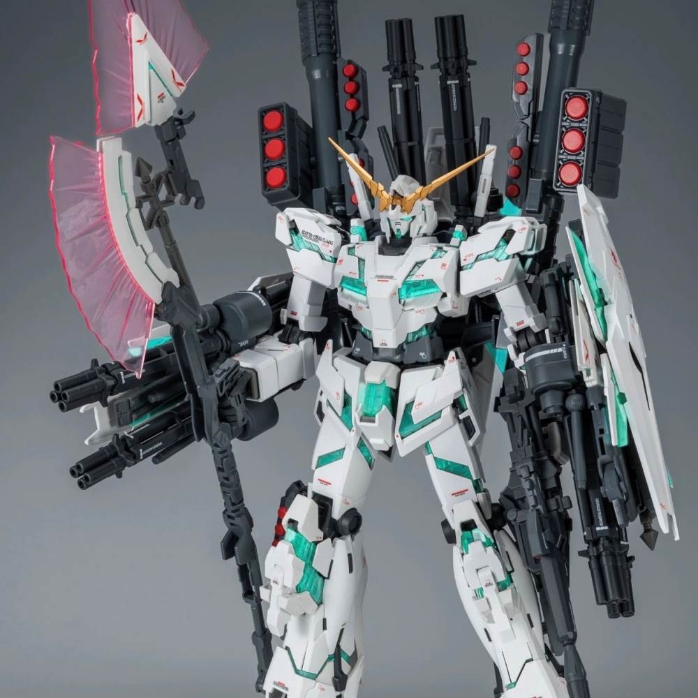 Mô hình lắp ráp 1/100 MGEX Unicorn Full Armor (Green / Clear Frame) - Tiger model