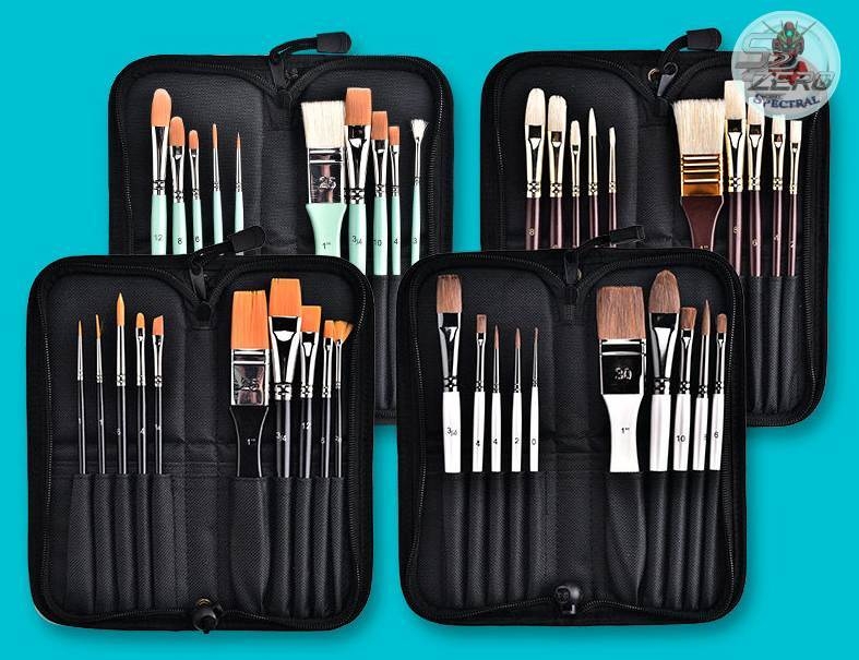 Bộ bút cọ vẽ sơn dầu oil - sơn nước acrylic Art Rangers