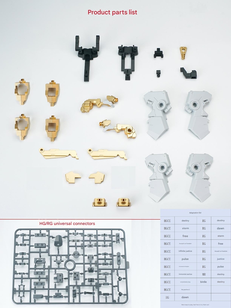 Phụ kiện bộ mở rộng Zeus Expansion Parts cho MR/HG/RG - Effect Wings