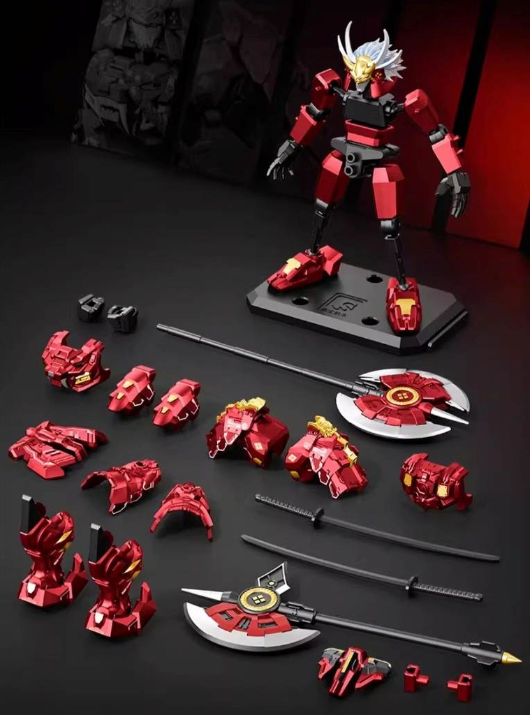 Gacha Blind Box warrior Moshow SD V2 - Takeda Shingen - Date Masamune - Lancelot - Wucheng