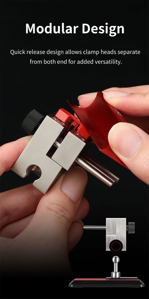 Dụng cụ DSPIAE Eto để bàn kẹp part mô hình 360 độ Table Vise AT-TV Detachable Clamp Vise