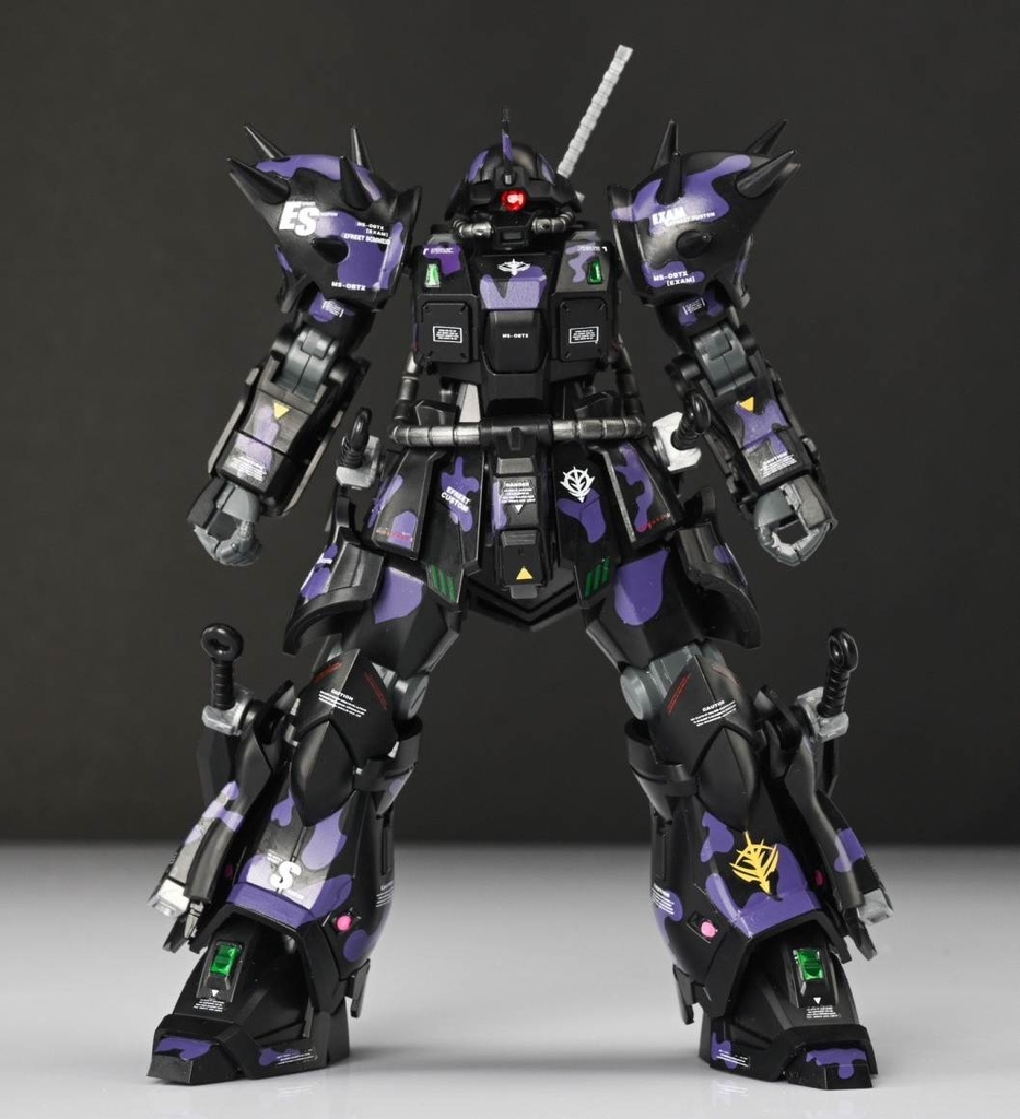 Mô hình lắp ráp Ifrit Nacht HG 1/144 MS-08TX Dark Night Camouflage Night Battle