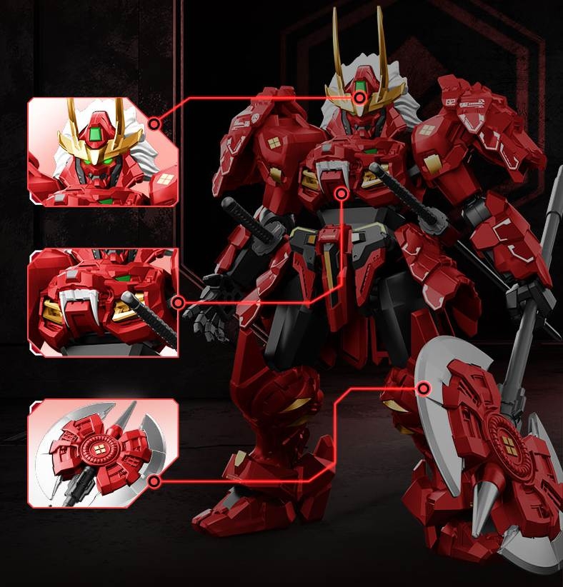 Gacha Blind Box warrior Moshow SD V2 - Takeda Shingen - Date Masamune - Lancelot - Wucheng