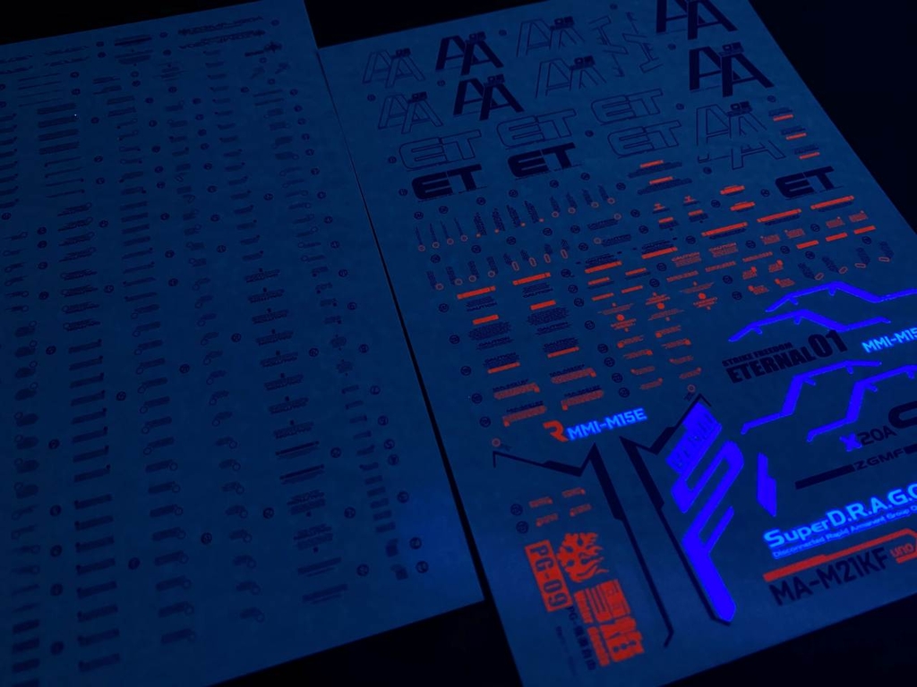 Decal nước PG STRIKE FREEDOM các loại (ART, FS, ...) water sticker