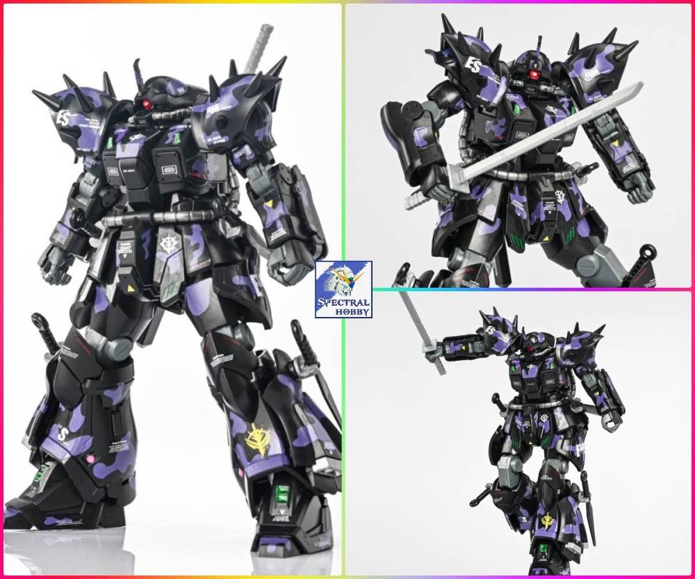 Mô hình lắp ráp Ifrit Nacht HG 1/144 MS-08TX Dark Night Camouflage Night Battle