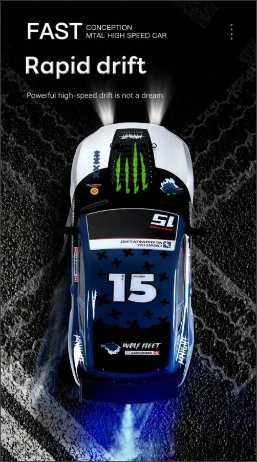 Ô tô điều khiển RC Car Drift 1/16 4WD 18KM/H High Speed Spray System Racing Rally