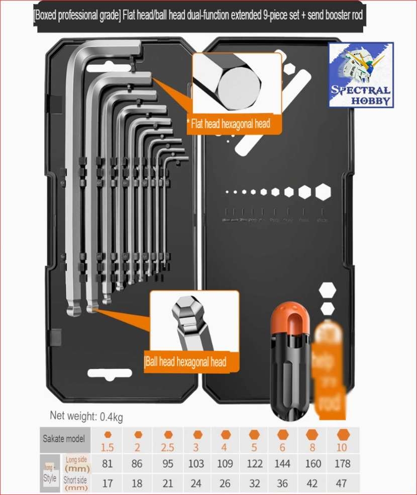 Bộ dụng cụ KOMAX tua vít lục giác hoa thị các loại Hex Key Wrench plum hexagonal metric screwdriver tool