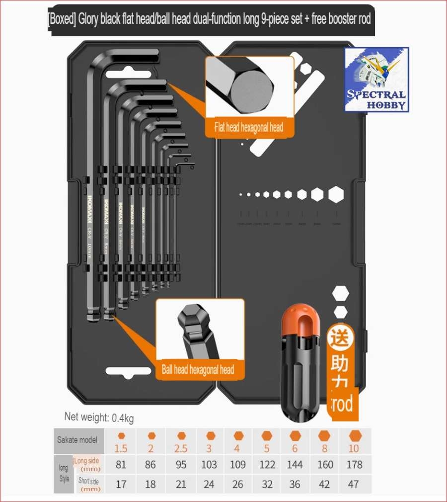 Bộ dụng cụ KOMAX tua vít lục giác hoa thị các loại Hex Key Wrench plum hexagonal metric screwdriver tool