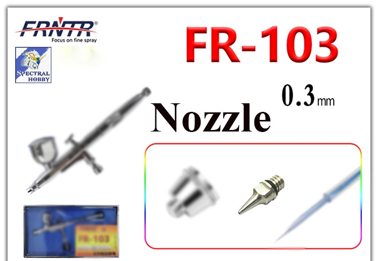 Bút sơn mô hình FRNTR FR-103 0.3mm Airbrush double action