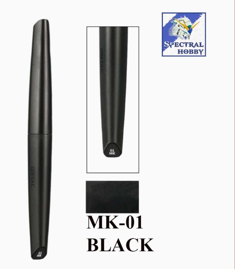 Bút sơn DSPIAE draw brush MK/MKM 01-12 Soft Tip Acrylic Marker Water-based Pen (basic - metallic - Fluorescent Colors)