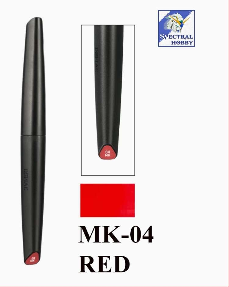 Bút sơn marker DSPIAE MK Soft Tip draw brush Basic mecha color Acrylic Water-based Pen