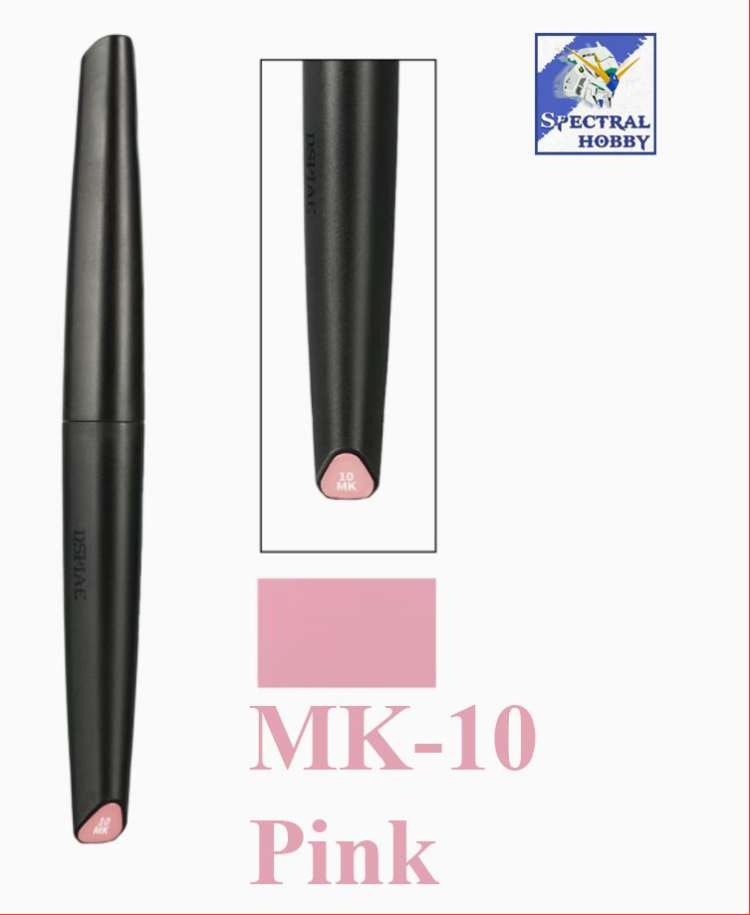 Bút sơn DSPIAE draw brush MK/MKM 01-12 Soft Tip Acrylic Marker Water-based Pen (basic - metallic - Fluorescent Colors)