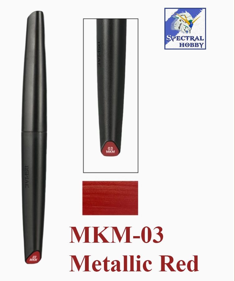 Bút sơn DSPIAE draw brush MK/MKM 01-12 Soft Tip Acrylic Marker Water-based Pen (basic - metallic - Fluorescent Colors)