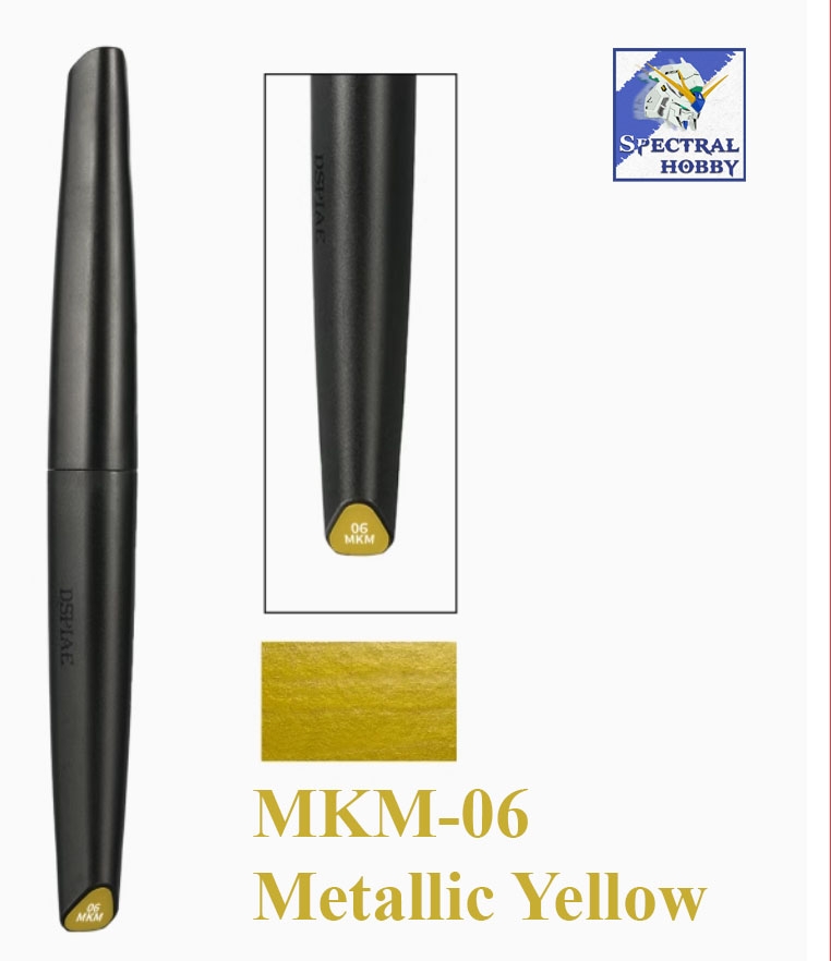 Bút sơn DSPIAE draw brush MK/MKM 01-12 Soft Tip Acrylic Marker Water-based Pen (basic - metallic - Fluorescent Colors)