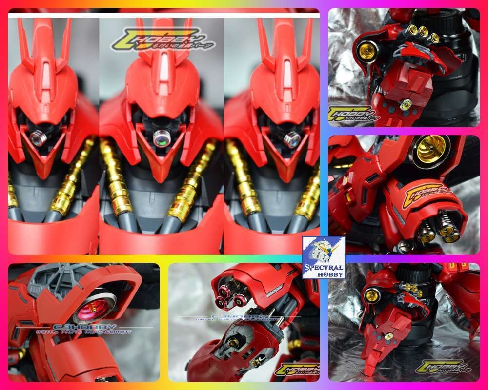 Phụ kiện độ custom Metal Part cho mô hình MG SAZABI