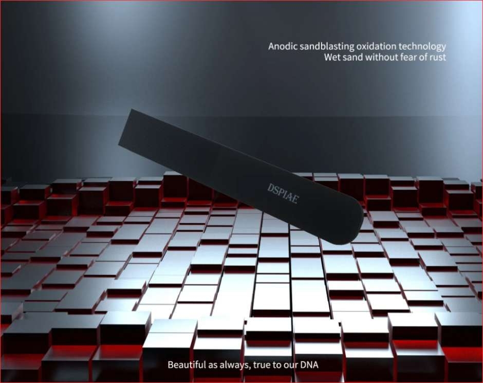 Dụng cụ DSPIAE ASPRO CERBERUS dũa nhám file AS25 Aluminum Alloy Grip Double-Sided Sanding Plate