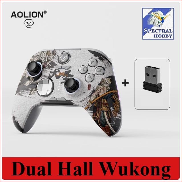 Tay cầm chơi game AOLION ALNS2286 Dual hall 2.4g Bluetooth Wireless PC Switch Android iOS